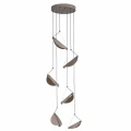 Lampa wisząca NAMI-6 - LED, szary szczotkowany 240 cm ST-3602A-6 Step into Design