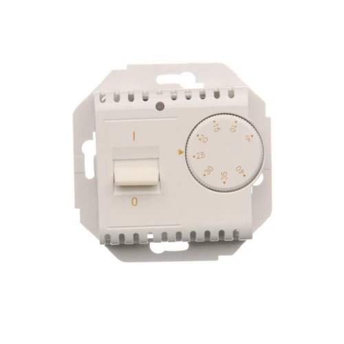 KONTAKT DRT10W.02/11 PREMIUM 54 MODUŁ BIAŁY REGULATOR TEMPERATURY Z CZUJNIKIEM WEWNĘTRZNYM 16(2)A 230V - uszkodzone opakowanie