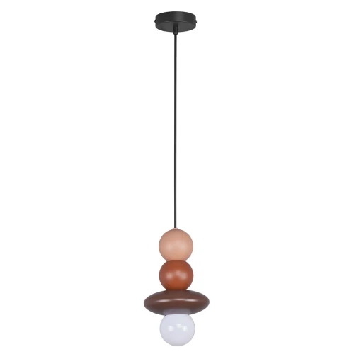 Lampa wisząca MARBLE 2 choco 1*E27 344762 Goldlux