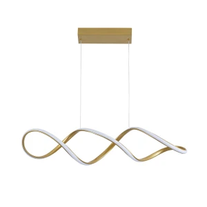 Lampa wisząca LED INFINITO L Gold 34W 4000K 343208 Goldlux