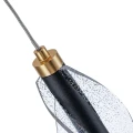 Lampa wisząca LED VALENTINA 1 BLACK + brokat 4000K 343246 Goldlux
