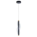 Lampa wisząca LED VALENTINA 1 BLACK + brokat 4000K 343246 Goldlux