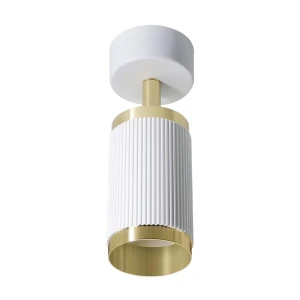 Lampa ścienno-sufitowa ALESSIA 1*GU10 biały + złoty 344298 Goldlux