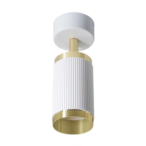 Lampa ścienno-sufitowa ALESSIA 1*GU10 biały + złoty 344298 Goldlux