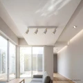 Lampa ścienno-sufitowa ALESSIA 4*GU10 biały + złoty / możliwość stosowania włącznika dwubiegunowego 2+2 344328 Goldlux