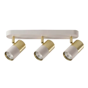 Lampa ścienno-sufitowa SORELLA 3*GU10 Kaszmir+Gold / Możliwość stosowania włącznika dwubiegunowego 1+2 343581 Goldlux