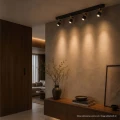 Lampa ścienno-sufitowa SORELLA 4*GU10 Black+Gold / Możliwość stosowania włącznika dwubiegunowego 2+2 343666 Goldlux