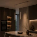 Lampa wisząca SORELLA 3*GU10 Kaszmir+Gold 343925 Goldlux