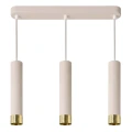 Lampa wisząca SORELLA 3*GU10 Kaszmir+Gold 343925 Goldlux