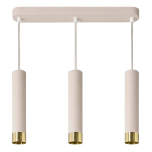 Lampa wisząca SORELLA 3*GU10 Kaszmir+Gold 343925 Goldlux