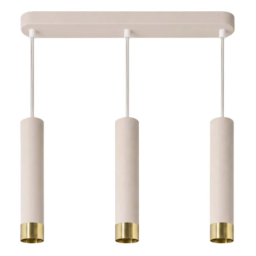 Lampa wisząca SORELLA 3*GU10 Kaszmir+Gold 343925 Goldlux