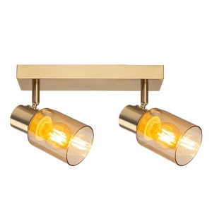 Lampa ścienno-sufitowa REBECCA Gold 2*E14 344090 Goldlux
