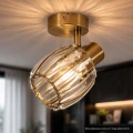Lampa ścienno-sufitowa ALANYA Gold 1*E14 344038 Goldlux