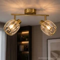 Lampa ścienno-sufitowa ALANYA Gold 2*E14 344045 Goldlux
