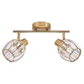 Lampa ścienno-sufitowa ALANYA Gold 2*E14 344045 Goldlux