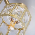 Lampa ścienno-sufitowa ZAHARA GOLD 2*E27 z kryształem 336965 Goldlux