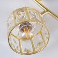 Lampa ścienno-sufitowa ZAHARA GOLD 4*E27 z kryształem 336989 Goldlux