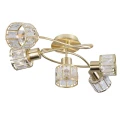 Lampa sufitowa ZAHARA GOLD 5*E27 z kryształem 336996 Goldlux