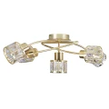 Lampa sufitowa ZAHARA GOLD 5*E27 z kryształem 336996 Goldlux