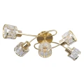 Lampa sufitowa ZAHARA GOLD 5*E27 z kryształem 336996 Goldlux