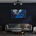 Lampa ścienno-sufitowa ZAHARA 2*E27, czarno-złota z kryształem 336774 Goldlux
