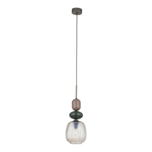 ZEN NEW BROWN BOTTI COGNAC LAMPA WISZĄCA 1XE14 - 11875 TK Lighting