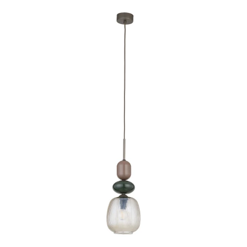 ZEN NEW BROWN BOTTI COGNAC LAMPA WISZĄCA 1XE14 - 11875 TK Lighting