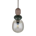 ZEN NEW BROWN BOTTI COGNAC LAMPA WISZĄCA 1XE14 - 11875 TK Lighting