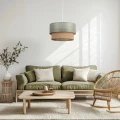 DUO GREEN JUTA LAMPA WISZĄCA 1XE27 450 - 10900 TK Lighting