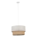DUO LINEN JUTA LAMPA WISZACA 1XE27  450 - 10901 TK Lighting