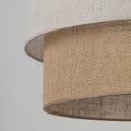 DUO LINEN JUTA LAMPA WISZACA 1XE27  450 - 10901 TK Lighting