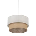 DUO LINEN JUTA LAMPA WISZACA 1XE27  450 - 10901 TK Lighting
