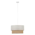 DUO LINEN JUTA LAMPA WISZACA 1XE27  450 - 10901 TK Lighting