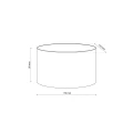 VERTO BEIGE KINKIET LED IP54 - 18327 TK Lighting