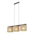 VIGA SHADE ORZECH LAMPA WISZĄCA 3XE27 - 11843 TK Lighting