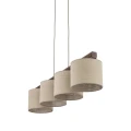 VIGA SHADE ORZECH LAMPA WISZĄCA 4XE27 - 11844 TK Lighting