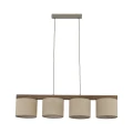 VIGA SHADE ORZECH LAMPA WISZĄCA 4XE27 - 11844 TK Lighting