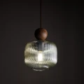 BALLO ORZECH LAMPA WISZĄCA 1XE14 - 11837 TK Lighting