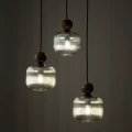 BALLO ORZECH LAMPA WISZĄCA 3XE14 KOŁO - 11838 TK Lighting