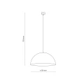 TITAN OLIVE LAMPA WISZĄCA 1XE27 - 11900 TK Lighting