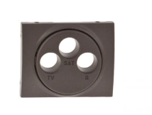 Legrand SISTENA LIFE CHOCO Plakietka do gniazda RTV-SAT (771273)