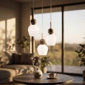 Lampa wisząca Carrara (koło) 3xE14 MLP2810 Milagro