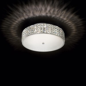 Plafon ROMA PL6 biały 000657 Ideallux