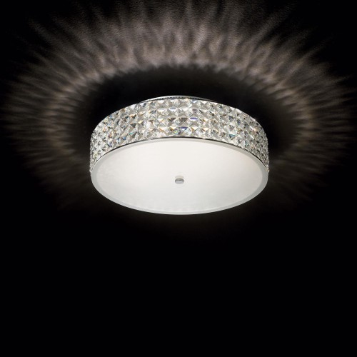 Plafon ROMA PL6 biały 000657 Ideallux