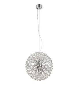 Lampa wisząca BOLID chrom/przezroczysty 108101 Markslojd