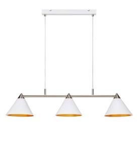 Lampa wisząca KLINT biały/stal 108075 Markslojd
