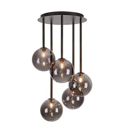 Lampa wisząca UNIVERSE czarny/przydymiony 108111 Markslojd