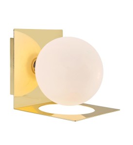 Kinkiet ZENIT biały/złoty IP44 108085 Markslojd