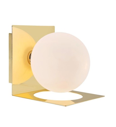 Kinkiet ZENIT biały/złoty IP44 108085 Markslojd