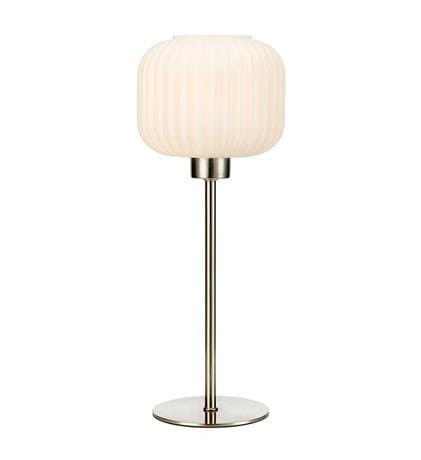 Lampa stołowa SOBER biały/stal 108121 Markslojd